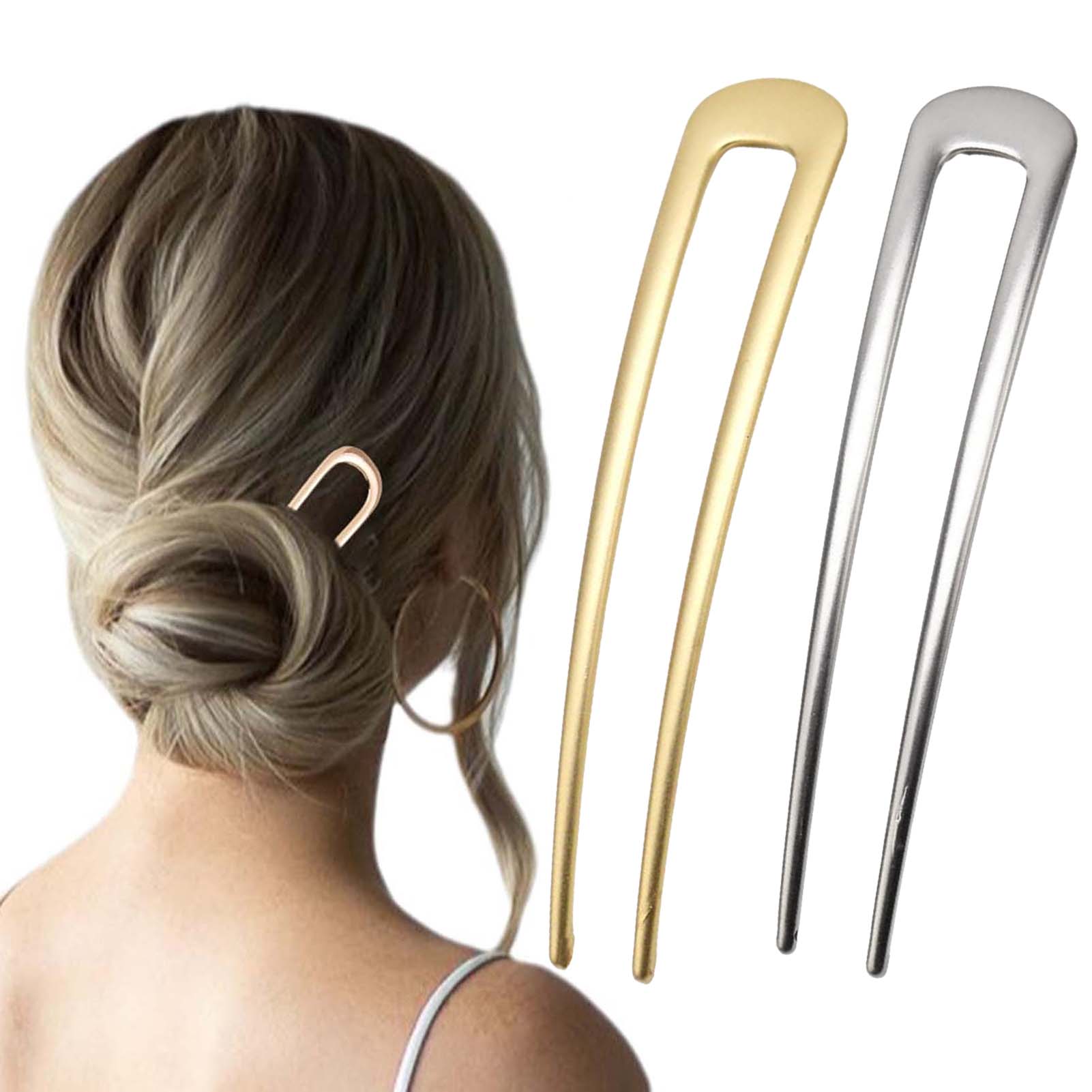 Home Or Office Use - French U Shaped Hair Pins Vintage