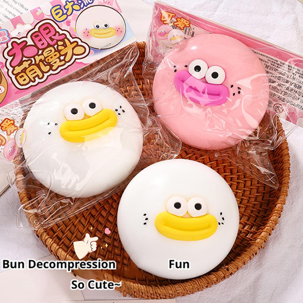Home Or Office Use - Slow Rising Cute Toy Dumpling Stress