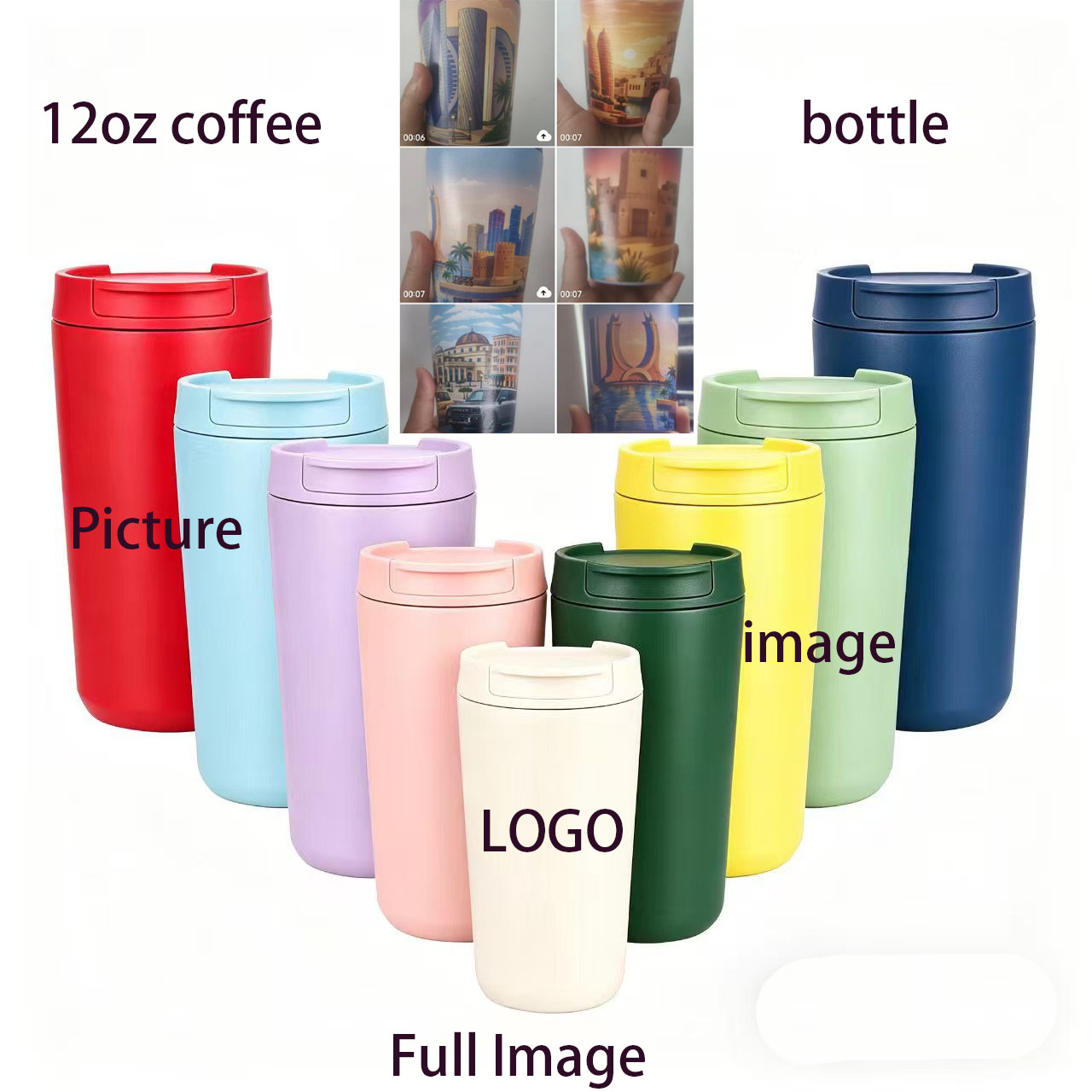 Logo Picture 1/2M Cafe 12oz co - Home Office Logo recension och pris