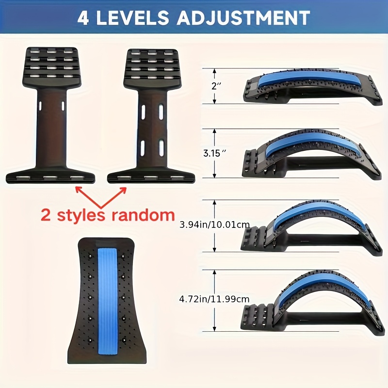 3-Level Back Stretcher Posture - Home Or Office Use recension och pris