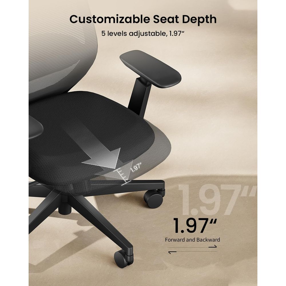 Ergonomic High-Back Mesh Offic - Home Office Hours recension och pris