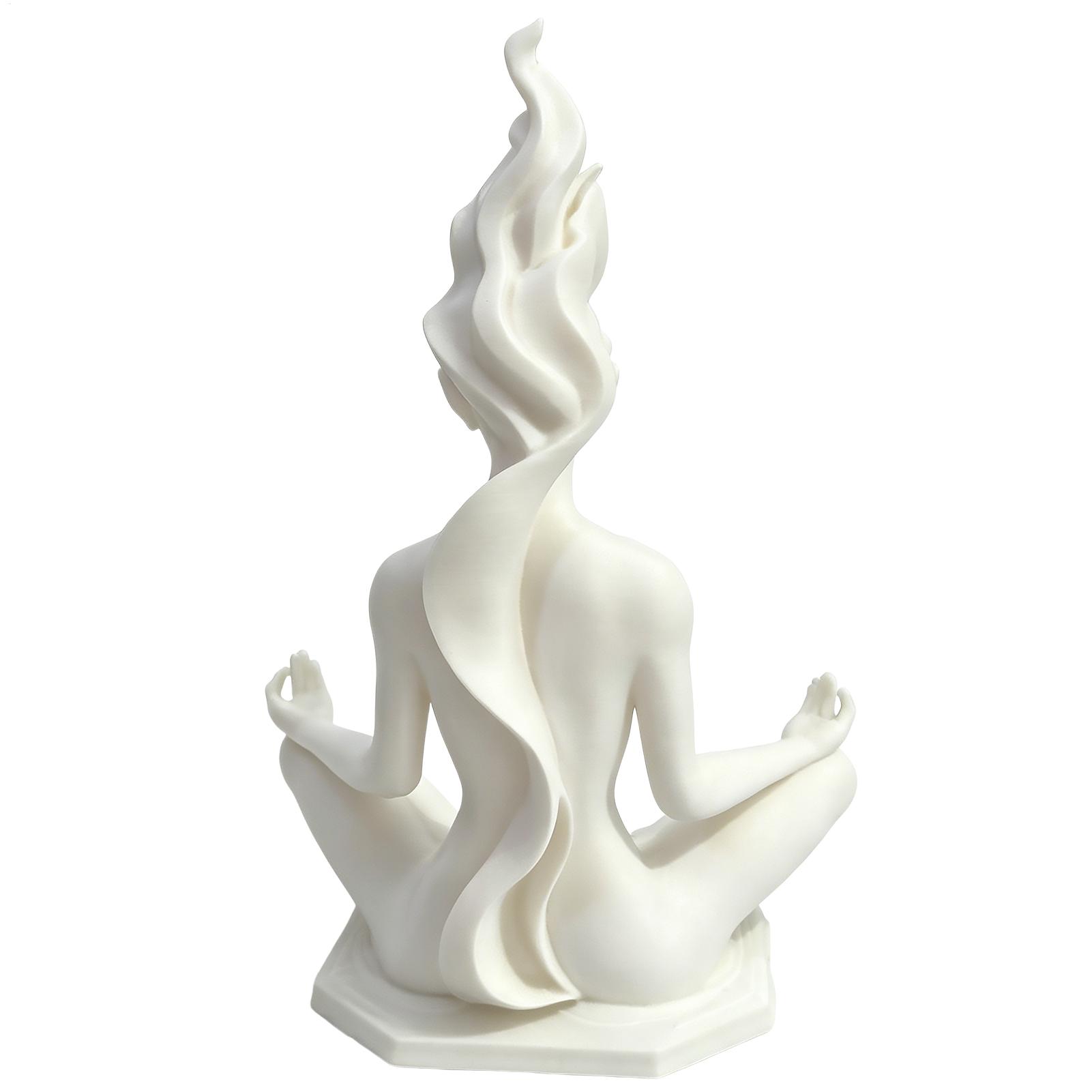 Meditation Women Yoga Figurine - Home Office Yoga Room recension och pris
