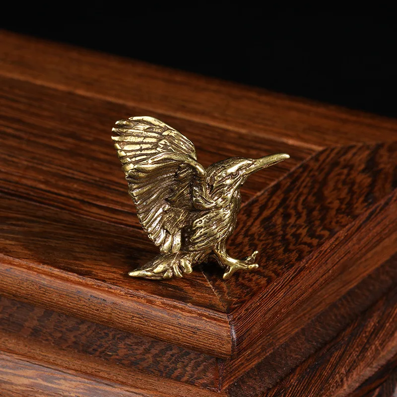 2026 Mini Eagle Bird Brass Ope - Home Office Yoga Room recension och pris