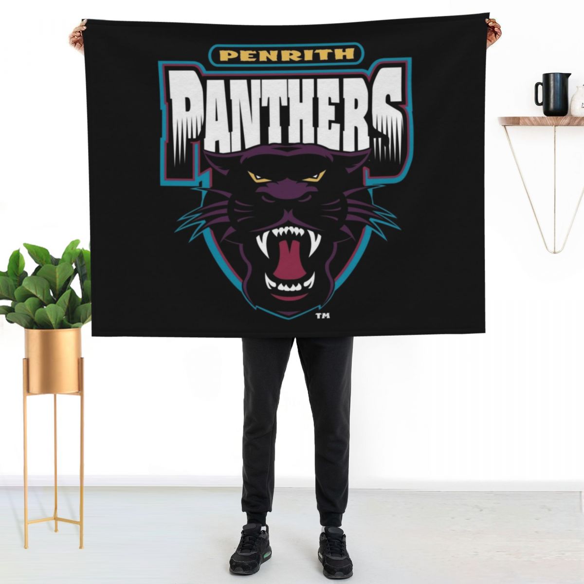 penrith city team logo Throw B - Home Office Logo recension och pris
