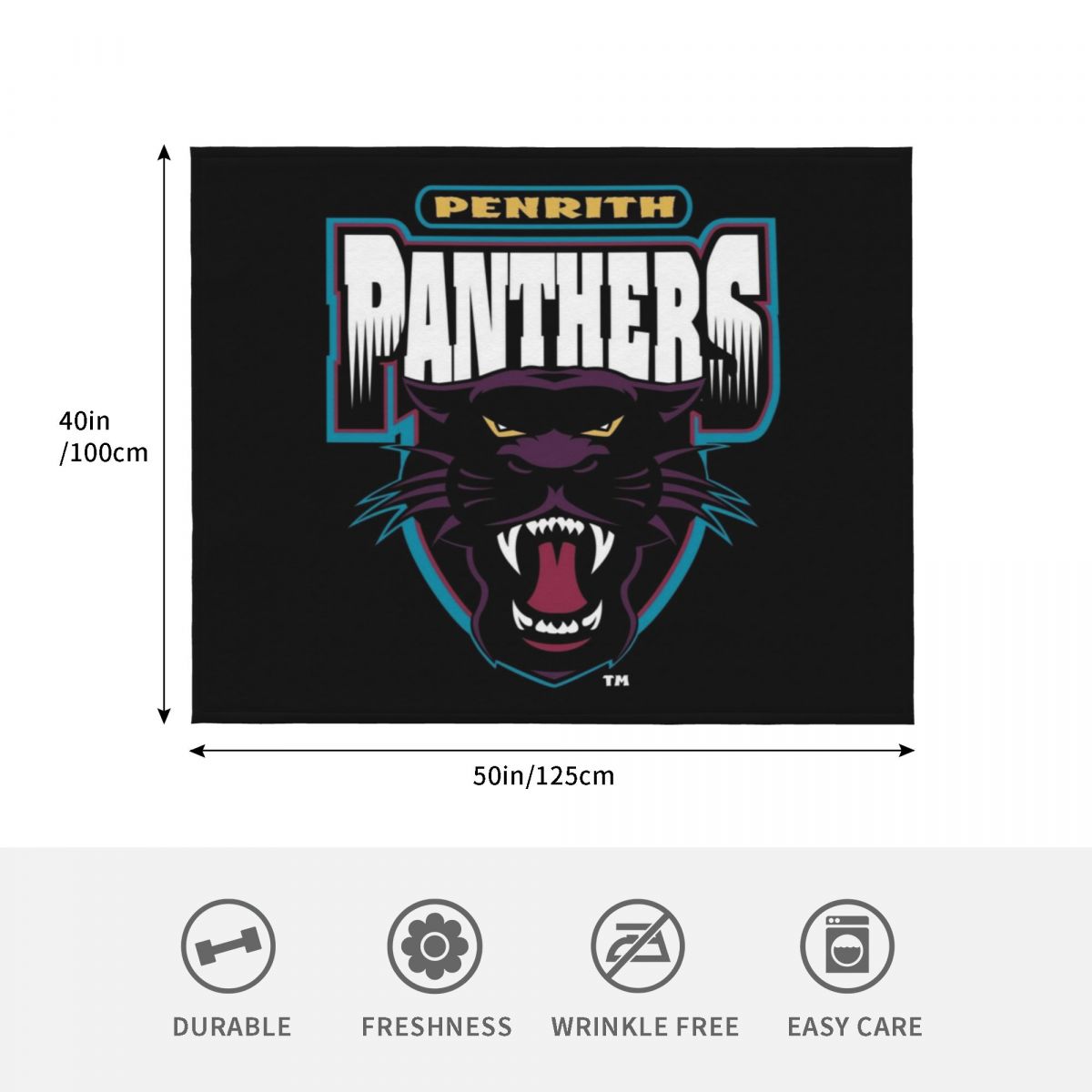 penrith city team logo Throw B - Home Office Logo recension och pris