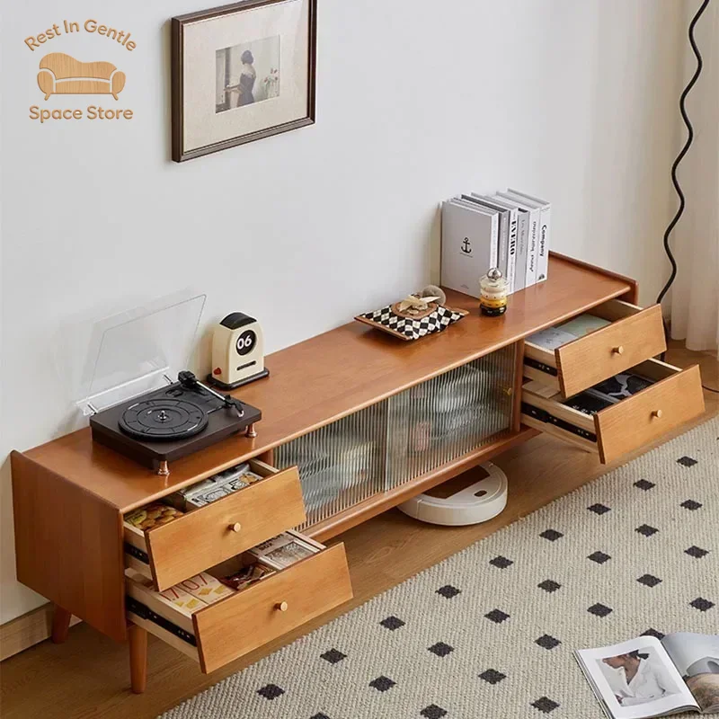 Media Console Tv Stand Modern  - Drawer Pedestal Cabinet recension och pris
