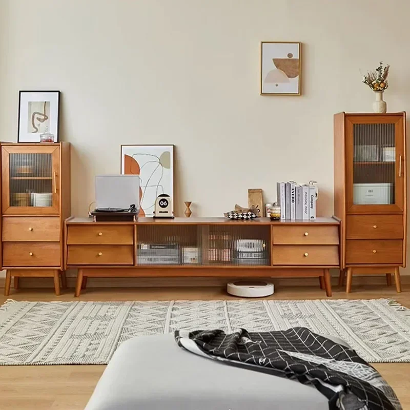 Media Console Tv Stand Modern  - Drawer Pedestal Cabinet recension och pris