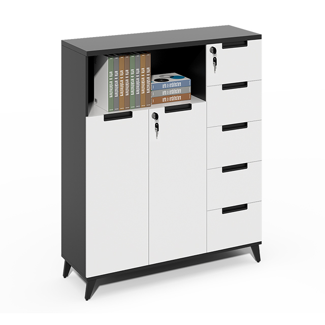 White Multi Drawer Password Lo - Drawer Pedestal Cabinet recension och pris