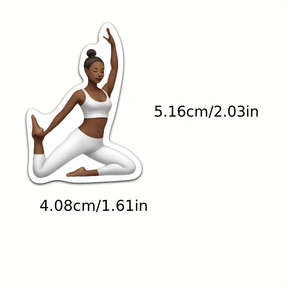 50/100PCS Fitness GYM Girl Cre - Home Office Yoga Room recension och pris