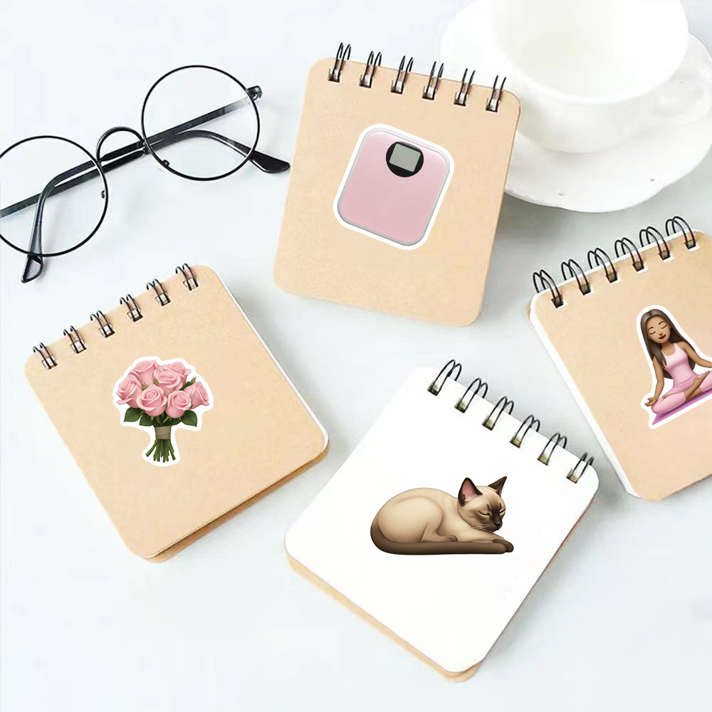 50/100PCS Fitness GYM Girl Cre - Home Office Yoga Room recension och pris