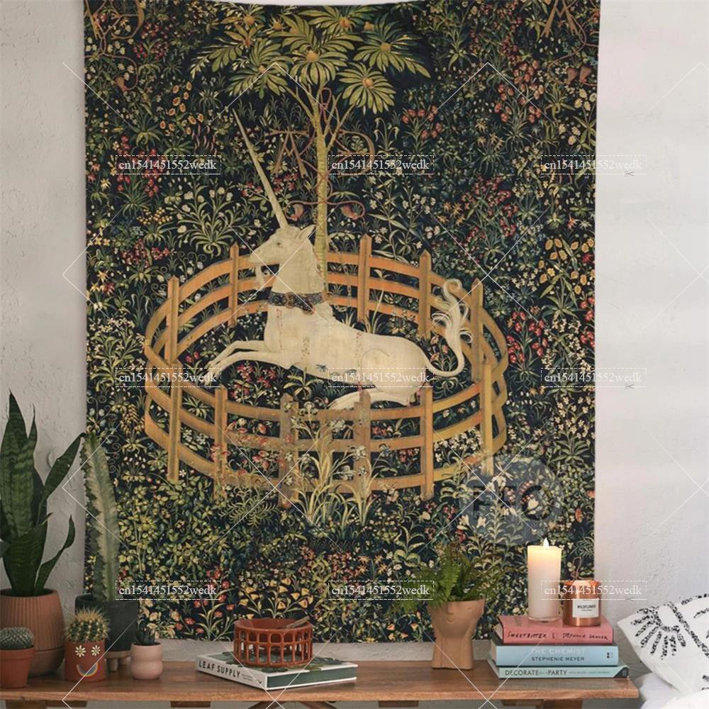 The Unicorn In Captivity Wall  - Home Office Yoga Room recension och pris