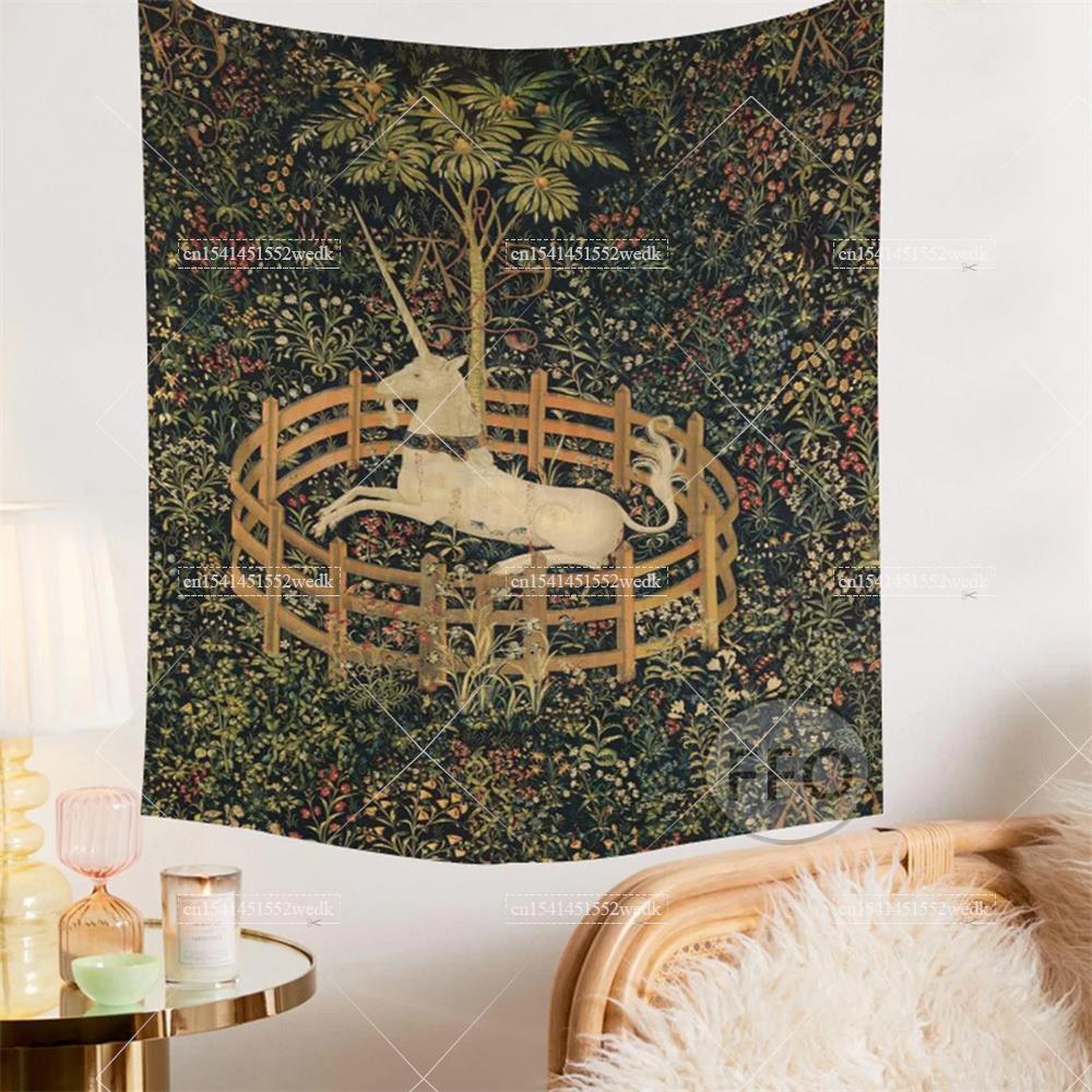 The Unicorn In Captivity Wall  - Home Office Yoga Room recension och pris