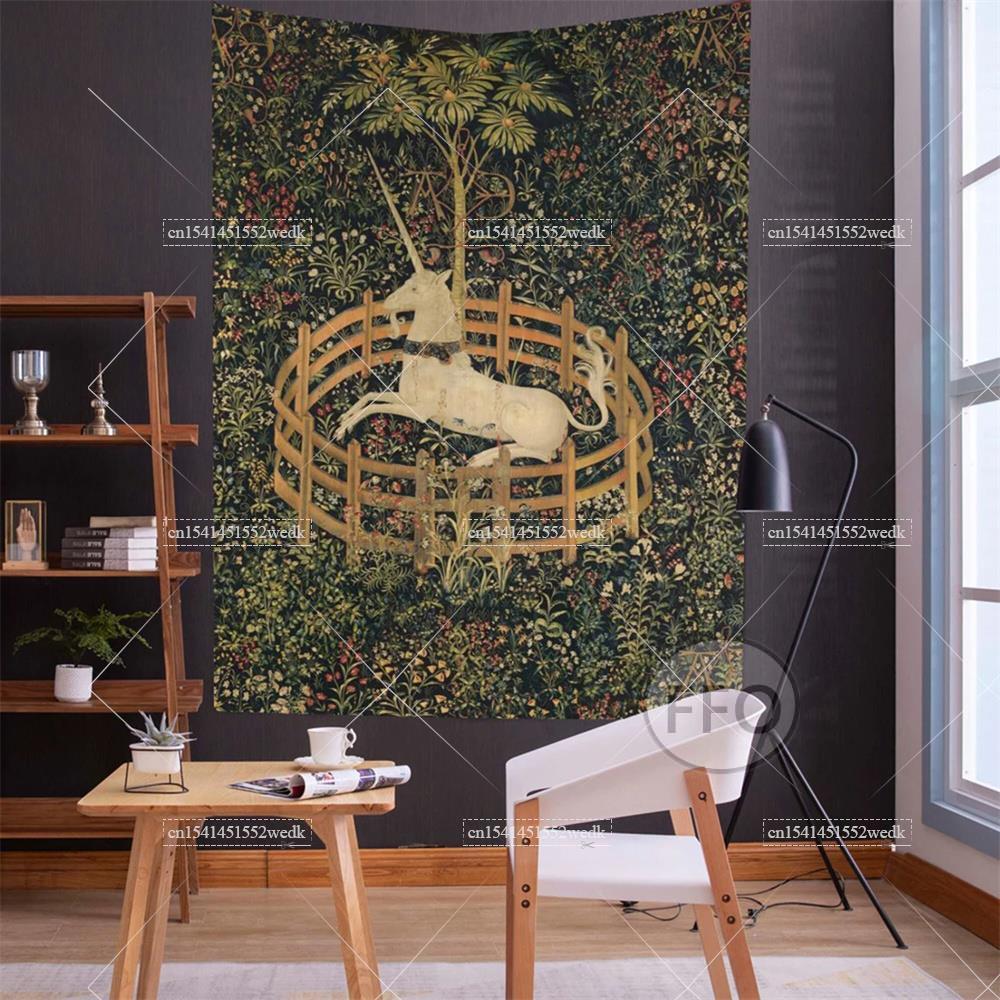 The Unicorn In Captivity Wall  - Home Office Yoga Room recension och pris