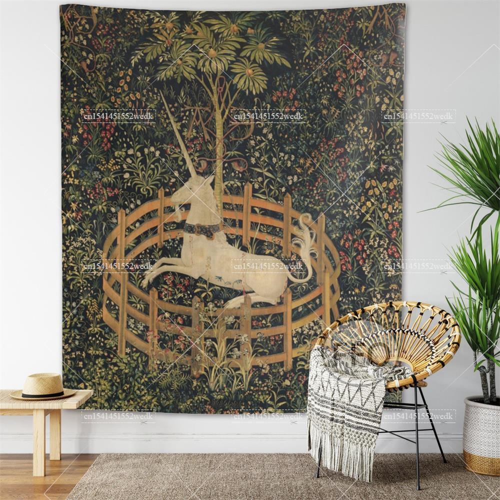The Unicorn In Captivity Wall  - Home Office Yoga Room recension och pris