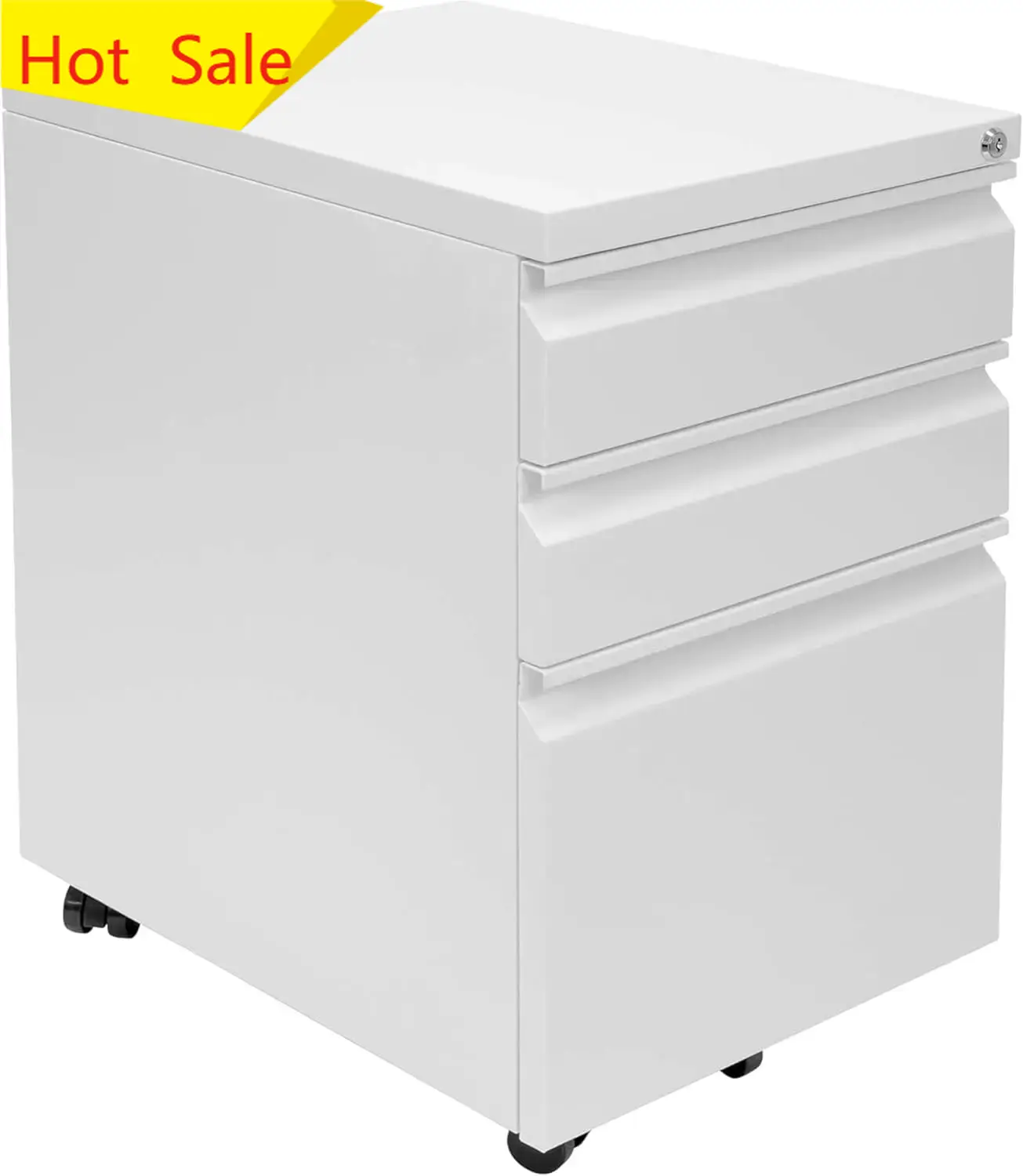 Mount It 3 Drawer File Cabinet - Drawer Pedestal Cabinet recension och pris