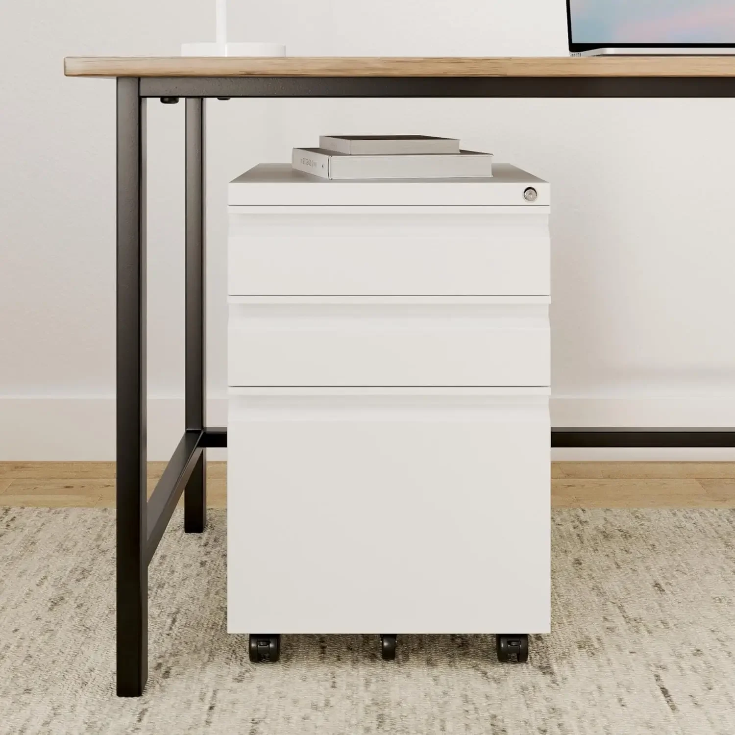 Mount It 3 Drawer File Cabinet - Drawer Pedestal Cabinet recension och pris