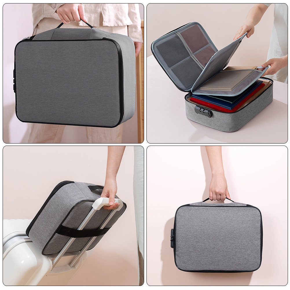 Portable Document Lock Box wit - Home Office Passport recension och pris