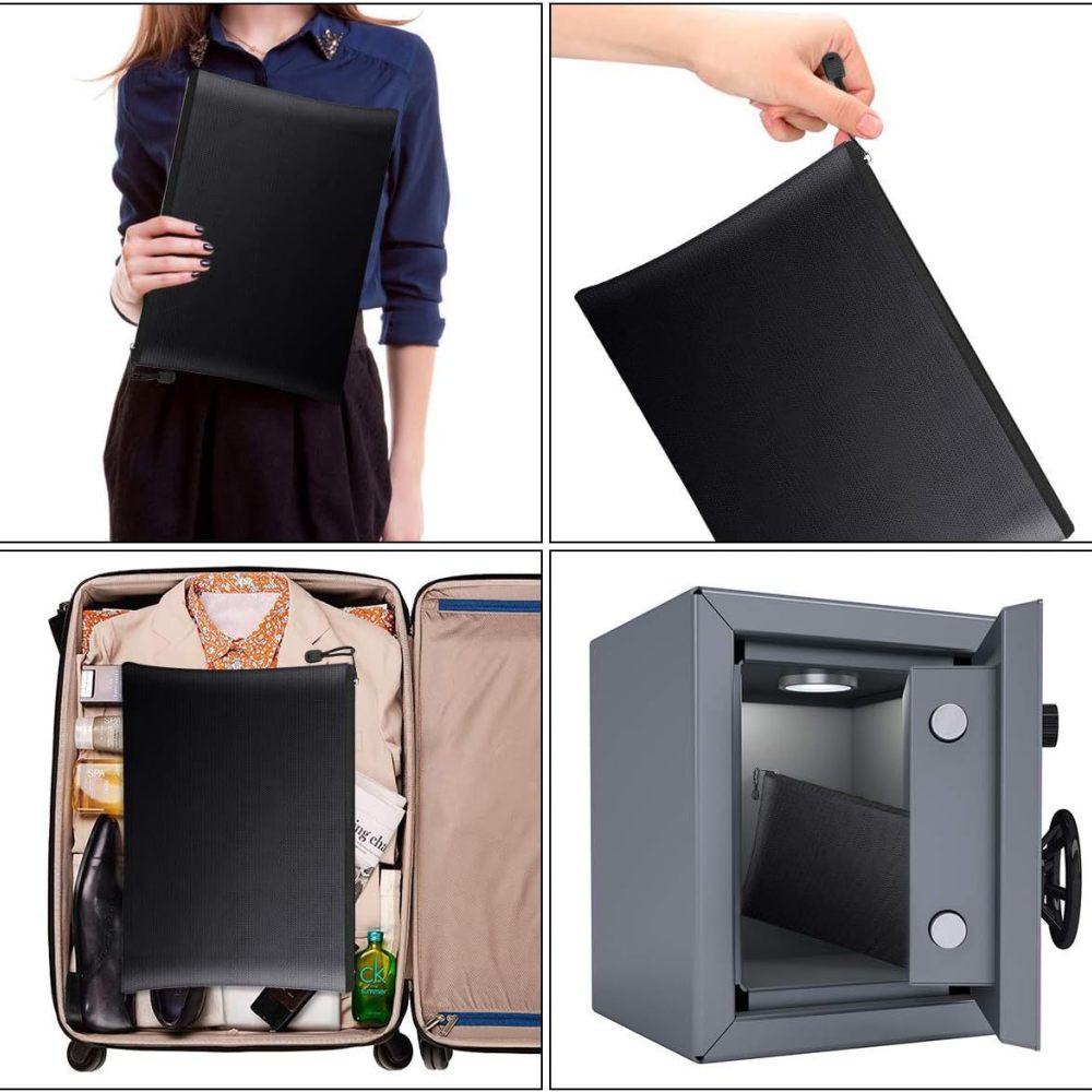 Fireproof Document Bag Waterpr - Home Office Passport recension och pris