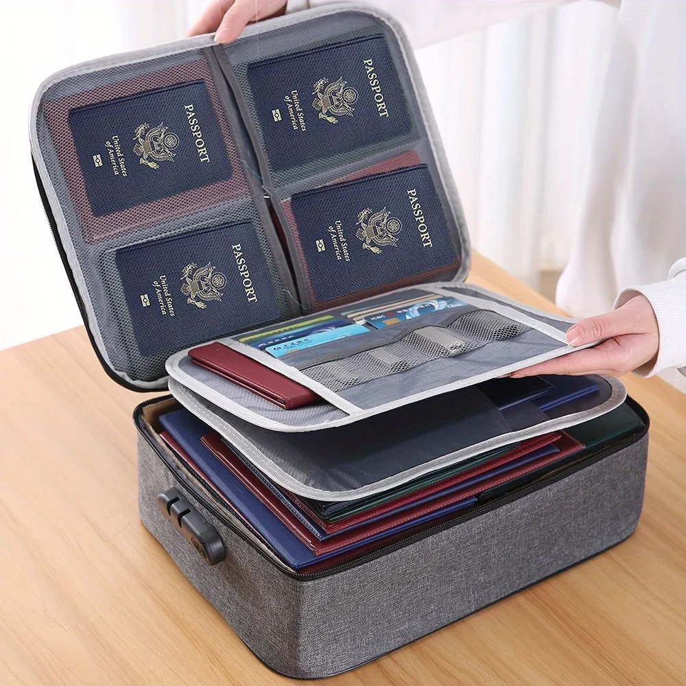 File Organizer Bags Document H - Home Office Passport recension och pris