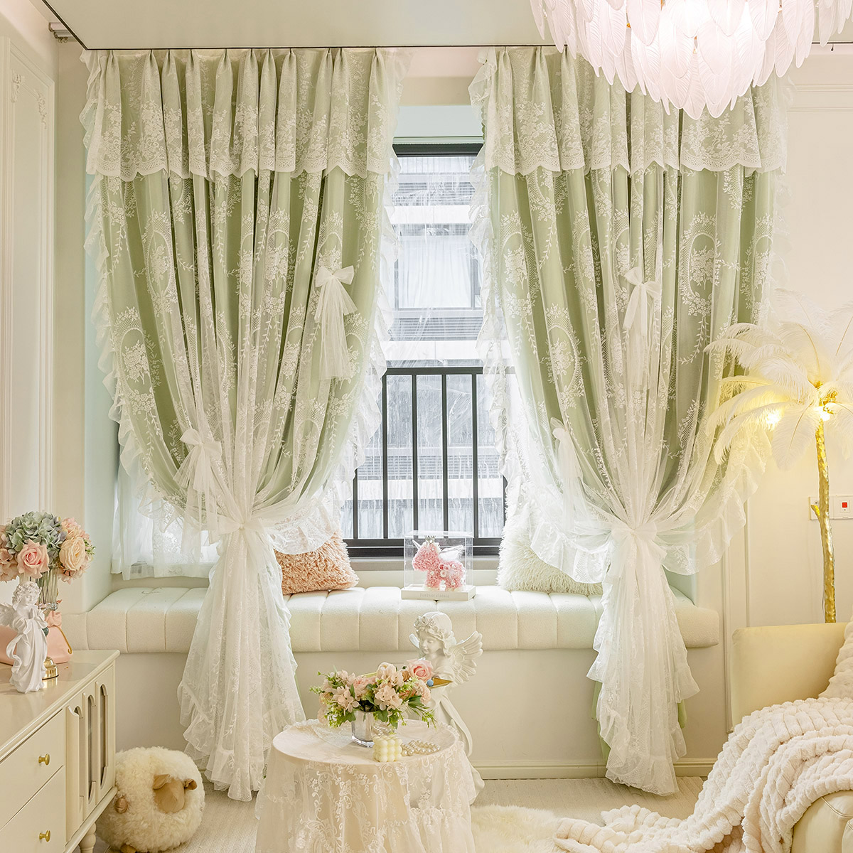 2025 New Double-layer Curtains - Home Office Rate 2025 recension och pris