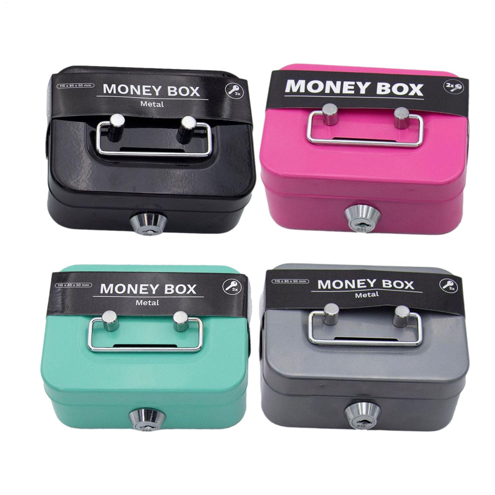 Mini Metal Safe Lock Box Porta - Home Office Passport recension och pris
