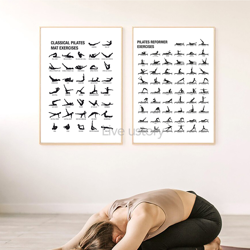 Frameless Pilates Workout Char - Home Office Yoga Room recension och pris