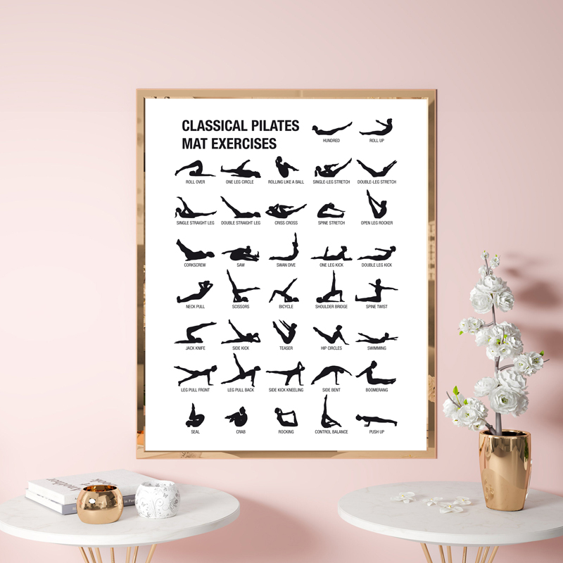 Frameless Pilates Workout Char - Home Office Yoga Room recension och pris
