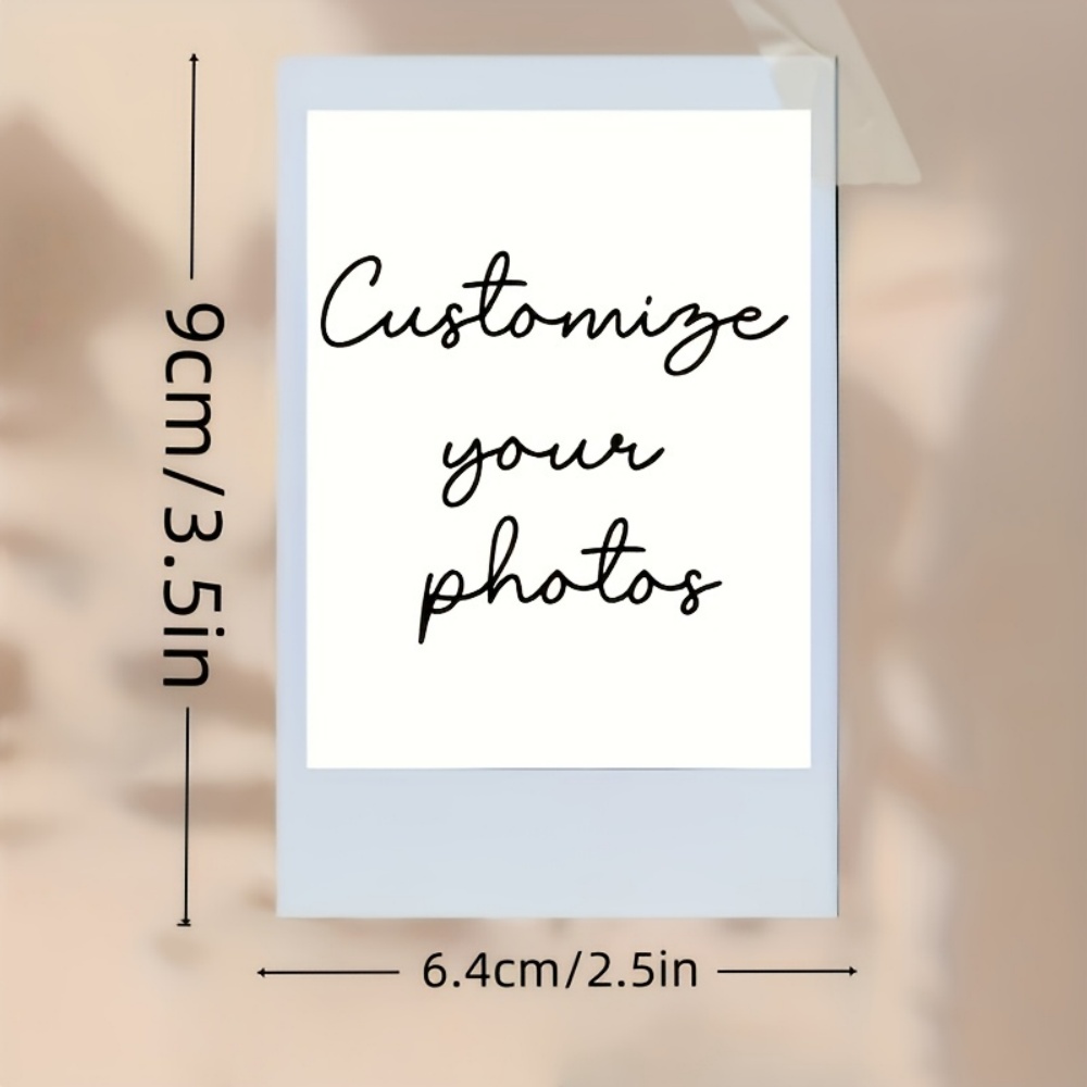 5Pcs Custom Polaroid Cards,Hig - Home Office Pinterest recension och pris