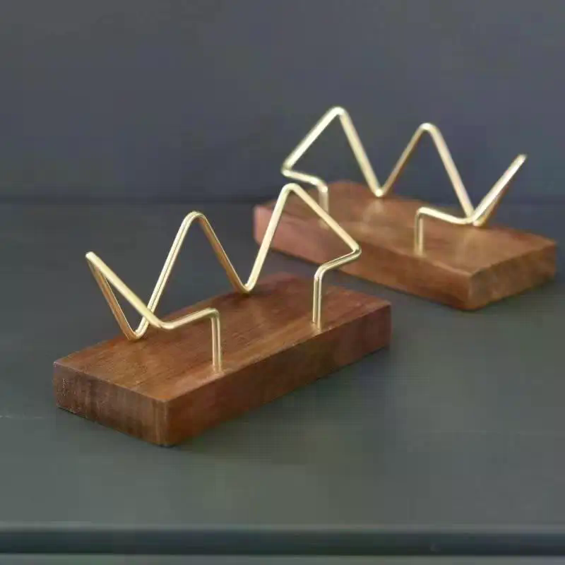 Wooden Business Card Holder Or - Home Or Office Use recension och pris