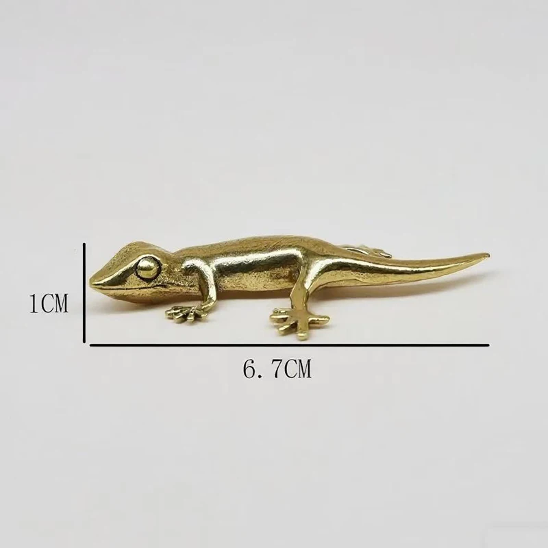 Handmade Bronze Retro Gecko Li - Home Or Office Use recension och pris
